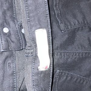 Black High-Waisted Shorts